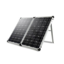 100 Watt 12V 	Solid Solar Panel 2Pcs 100W Solar Panel Kit Built In Kickstand