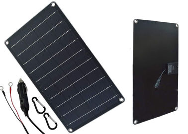 Baterai 10W 12V DC Plug Solar Panel Power Bank Charger Untuk Mobil Atau Sepeda Motor Dan Perahu