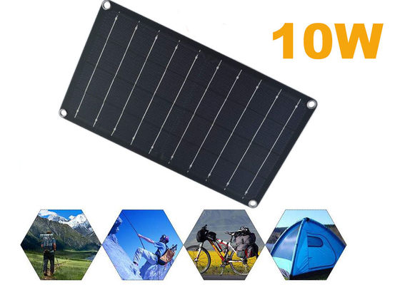 10W 24% Panel Surya Portabel Lipat Efisien Untuk Mobil