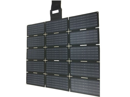Pengisi Daya Panel Surya Lipat Portabel 150W Dengan Port USB Ganda
